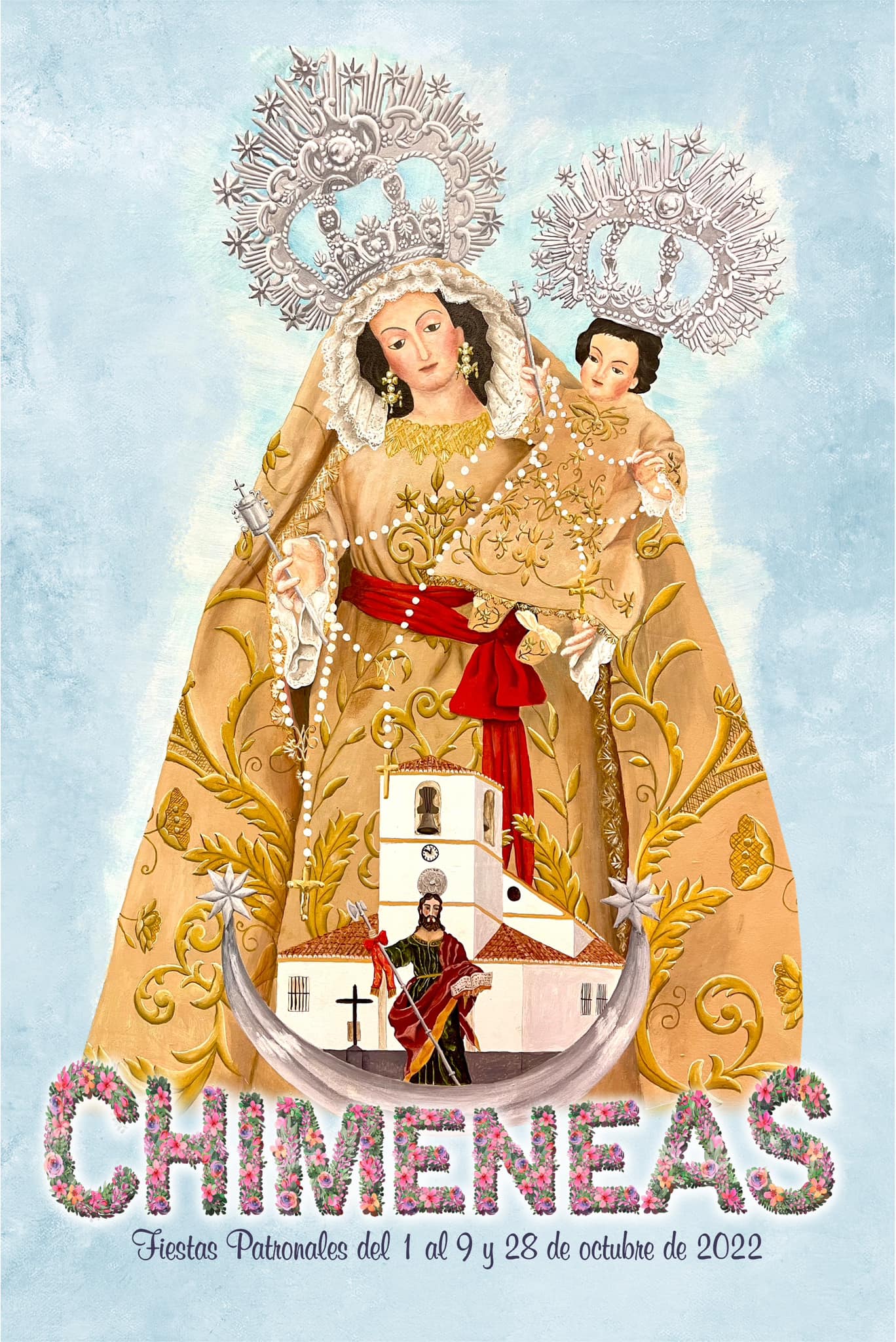 Fiestas patronales en honor de Nuestra Señora del Rosario y San Judas Tadeo  